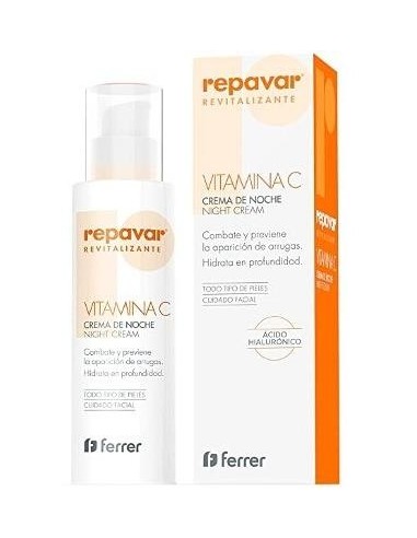 Repavar Revitalizante Vitamina C Crema De Noche 50Ml
