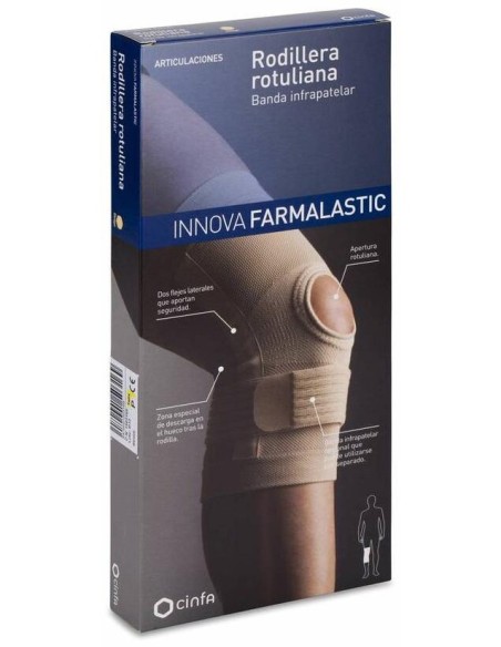 Farmalastic Innova Rodillera Rotuliana Talla Pequeña, 1 Ud
