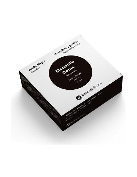 Botanica Nutrients Mascarilla Detox Arcilla Negra 80Ml