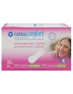 Farmaconfort Protegeslip Anatómicos Classic De Algodón Ecológico, 30 Uds 2