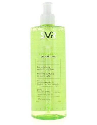 Svr Sebiaclear Eau Micellaire Agua Micelar Purificante 400Ml