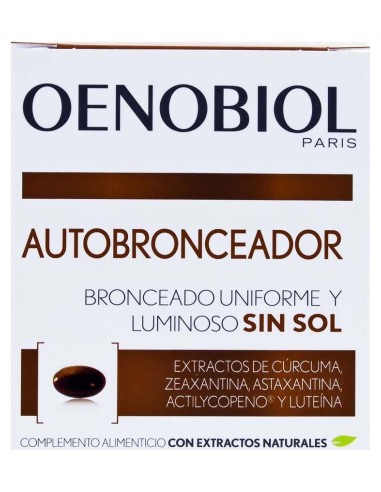 Oenobiol Triplo Autobronceador 90Cap.