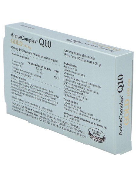 Activecomplex Q10 Gold 100 Mg 30 Caps