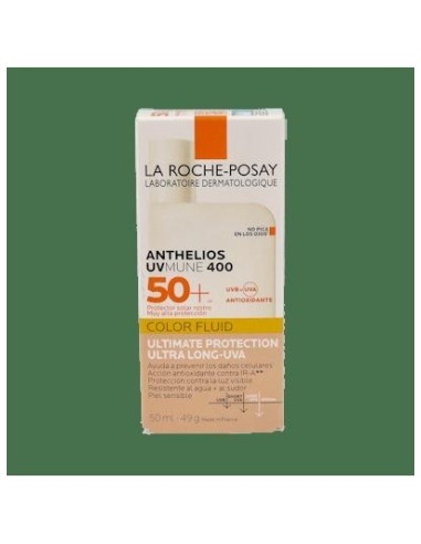 La Roche-Posay Anthelios Fluido Ultra Ligero Color Spf50+ 50Ml