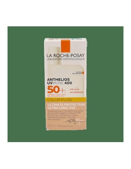 La Roche-Posay Anthelios Fluido Ultra Ligero Color Spf50+ 50Ml