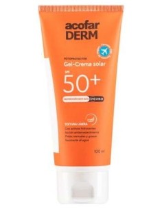 Acofarderm Spf 50+ Gel Crema Solar 100Ml