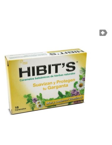 Hibits Garganta Miel Y Limon 16Caramelos