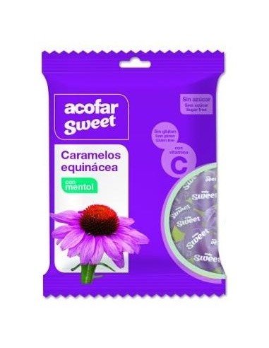 Acofarsweet Caramelos Azucar Equinacea Mentol Bolsa 60 G