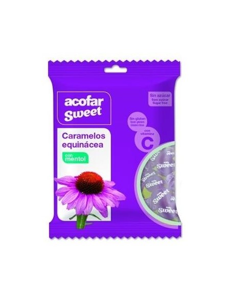 Acofarsweet Caramelos Azucar Equinacea Mentol Bolsa 60 G