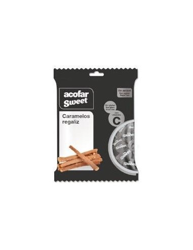 Acofarsweet Caramelos Azucar Regaliz Bolsa 60 G