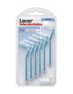 Cepillo Interdental Lacer Conico Angular Azul 6Ud.