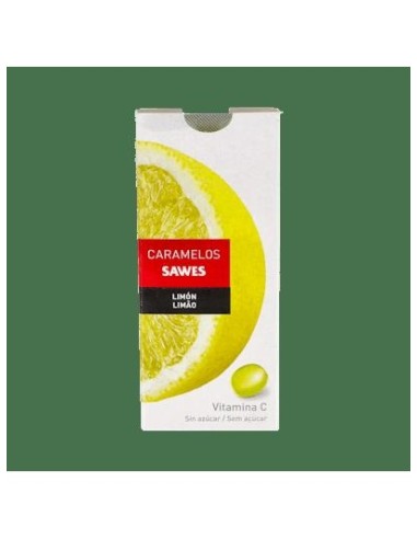 Sawes Caramelos Balsámicos Sin Azúcar Sabor Limón Con Vitamina C En Blister 22G