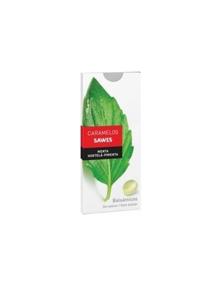 Sawes Caramelos Balsámicos Sin Azúcar Sabor Menta En Blister 22G