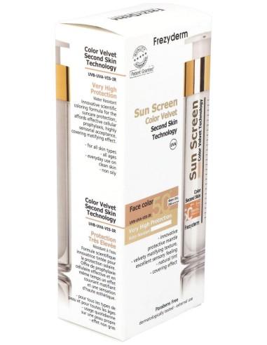 Sun Screen Color Velvet Spf 50+ Crema Solar 50Ml.