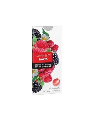Sawes Caramelos Balsámicos Sin Azúcar Sabor Frutos Del Bosque Con Vit C En Blister 22G