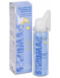 Sterimar Bebe Limpieza Nasal Agua De Mar Microdifusion, 50 Ml
