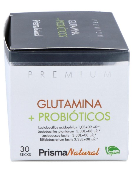 Prisma Natural Glutamina + Probióticos 30 Sticks