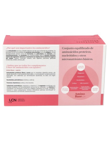 Lcn Amino Base Sabor Frutos Rojos 30 Sobres