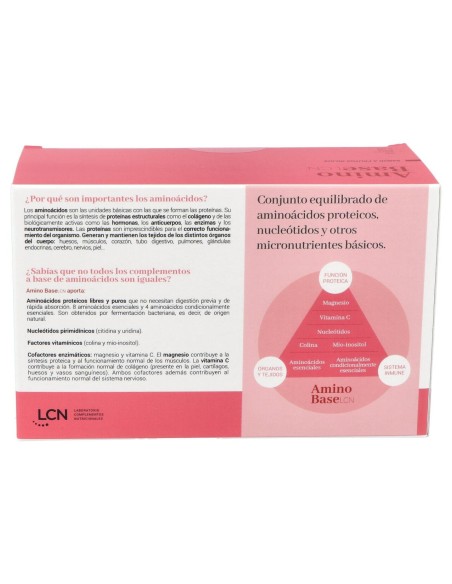 Lcn Amino Base Sabor Frutos Rojos 30 Sobres
