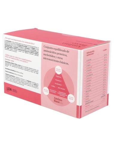 Lcn Amino Base Sabor Frutos Rojos 30 Sobres
