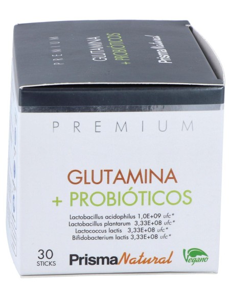 Prisma Natural Glutamina + Probióticos 30 Sticks