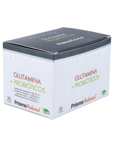 Prisma Natural Glutamina + Probióticos 30 Sticks