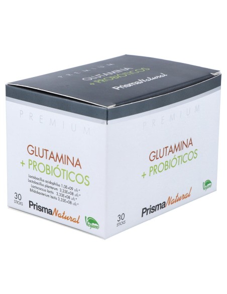 Prisma Natural Glutamina + Probióticos 30 Sticks
