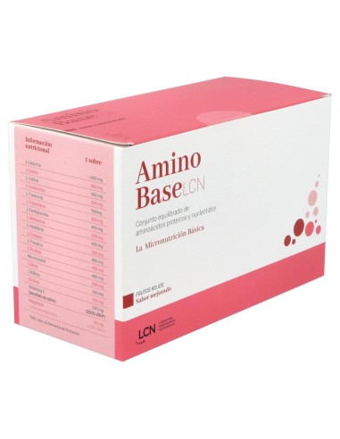 Lcn Amino Base Sabor Frutos Rojos 30 Sobres
