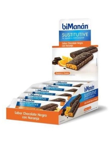 Bimanán Beslim Barritas Chocolate Y Naranja 30Uds