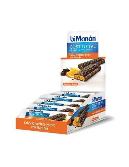 Bimanán Beslim Barritas Chocolate Y Naranja 30Uds