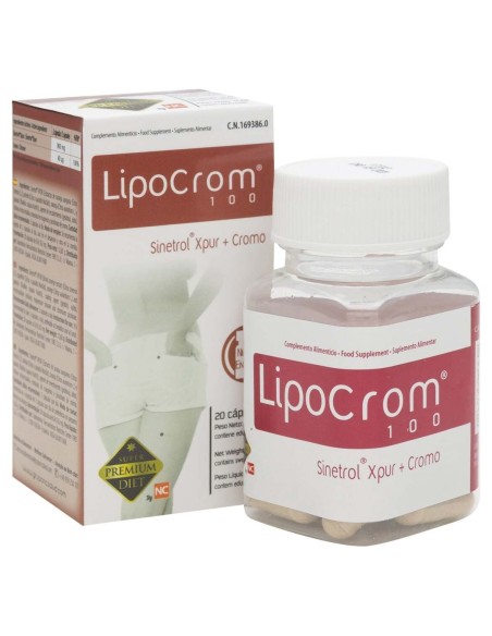 Lipocrom 100 20 Capsulas