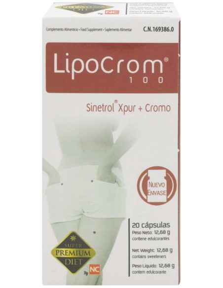 Lipocrom 100 20 Capsulas