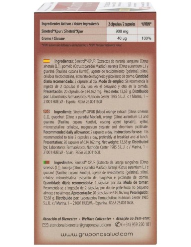 Lipocrom 100 20 Capsulas