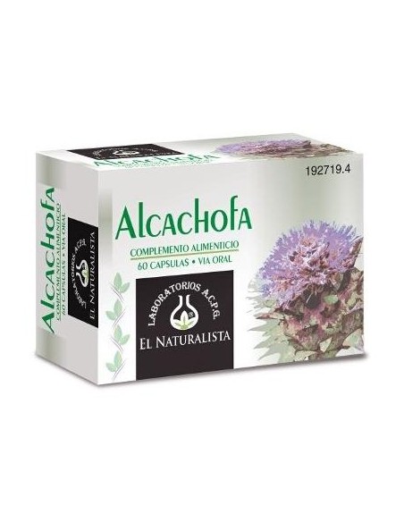 El Naturalista Alcachofa 60 Capsulas