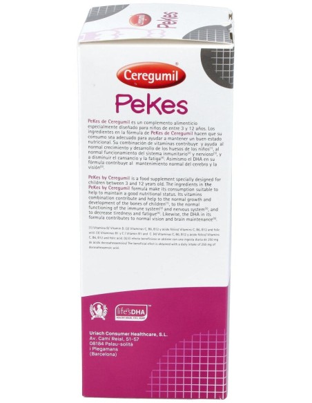 Ceregumil Pekes Jalea+Omega 250Ml.