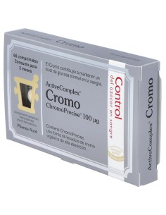 Activecomplex Cromo 100Mcg.60Comp. 2