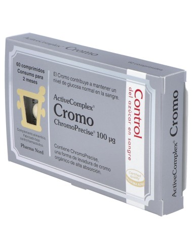 Activecomplex Cromo 100Mcg.60Comp.