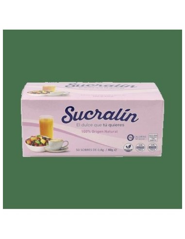 Sucralin De Sucralosa Endulzante 50 Sobres
