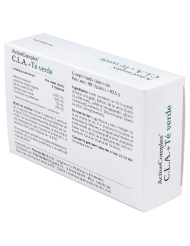 Activecomplex Cla + Te Verde 90 Capsulas