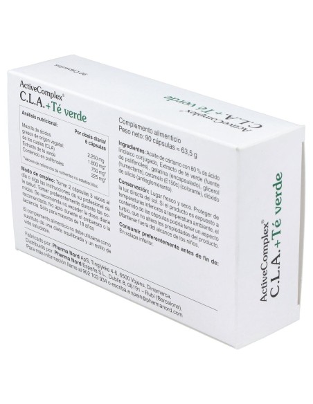 Activecomplex Cla + Te Verde 90 Capsulas