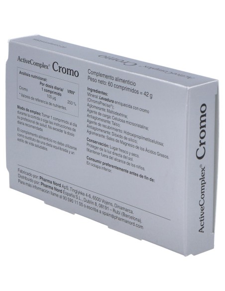 Activecomplex Cromo 100Mcg.60Comp.