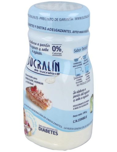 Sucralin De Sucralosa Endulzante Granulado 190 G