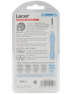 Cepillo Interdental Lacer Conico Recto Azul 6Ud. 2