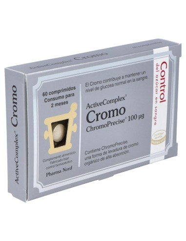 Activecomplex Cromo 100Mcg.60Comp.