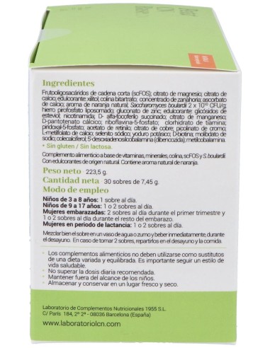 Petit Cn Base Sabor Naranja 30 Sobres