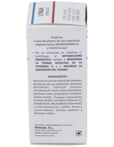Heliosar Lynux Asimilium Solución Oral 50Ml