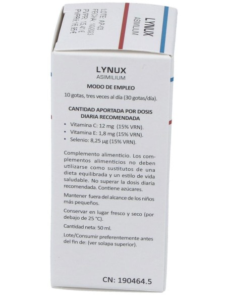 Heliosar Lynux Asimilium Solución Oral 50Ml