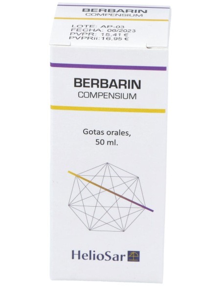 Heliosar Berbarin Compensium Gotas 50Ml
