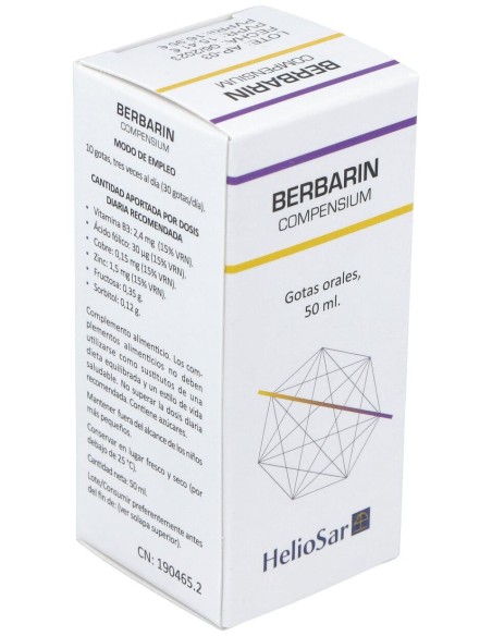 Heliosar Berbarin Compensium Gotas 50Ml