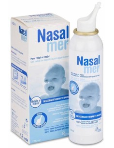 Nasalmer Spray Nasal Hipertónico Suave, 125 Ml